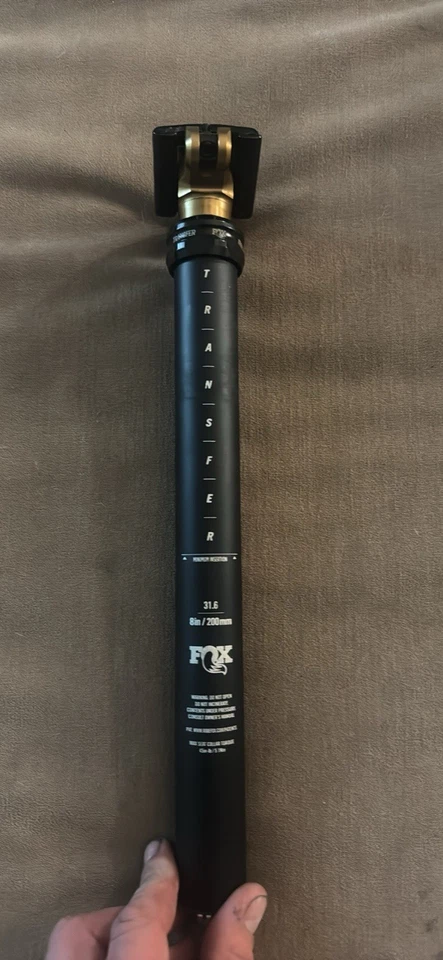 Tija de sillín con cuentagotas Fox Transfer Factory 31,6 Foto 3 de 4