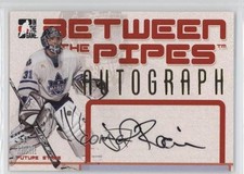 2006-07 ITG Between the Pipes Jean-Francois Racine J-F #A-JFR Auto 1j8