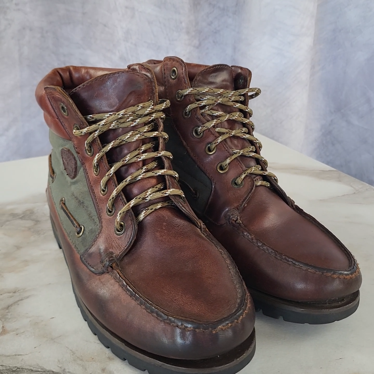 Vintage Timberland Gore-Tex Moc Toe Chukka Boots Men's Size 8 M