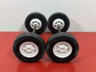 1965-1970 Mini Tonka Jeep Tires/Wheels With Axles For Custom Or Restoration
