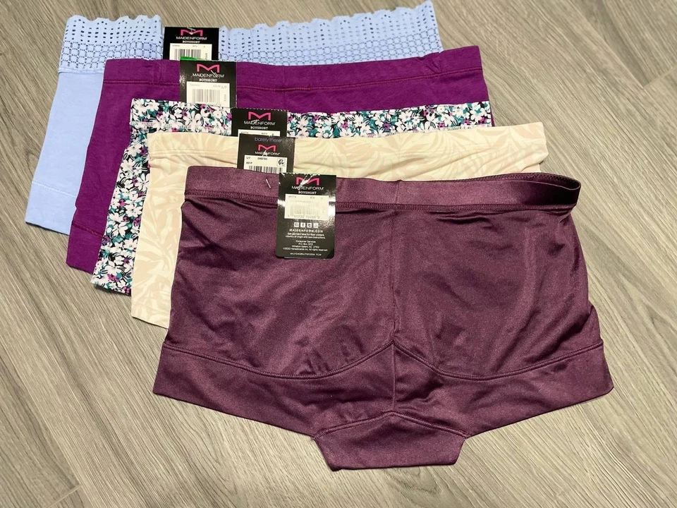 Pantalones Cortos, Bragas Multicolor Maidenform Fits Like A Dream Nuevos Foto 4 de 4