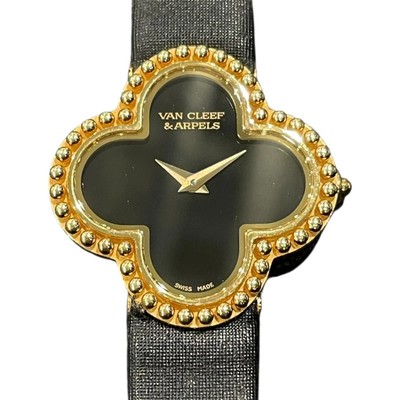 Van Cleef & Arpels Alhambra 136574 Black K18YG #227
