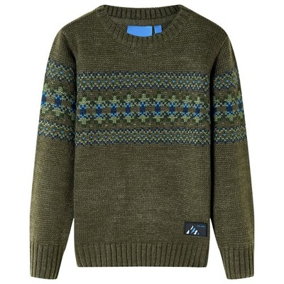 Kinderpullover Gestrickt Pullover Kinder Strickpullover Langarm Pulli Sweatshirt