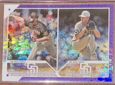 2023 Topps Update Series - Rookie Combos Tom Cosgrove, Nick Duron #US288 Purple