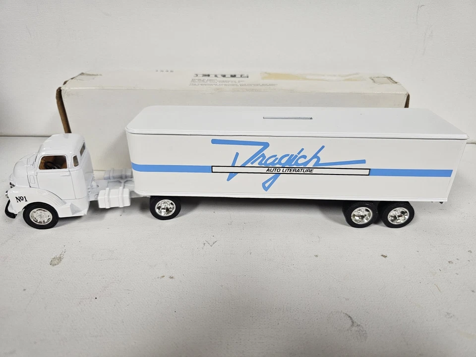 Remolque semirremolque Chevy Dragich Auto 1992 ERTL 1950 edición limitada Foto 2 de 4