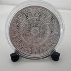 1 oz. Golden State Mint Silver Round Aztec Calendar .999 Fine - IN A CAPSULE