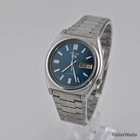 Seiko 5 Automatic 7009 Ultra Marine Arabic Dial 1980s Vintage Watch