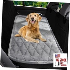 Non-Slip Dog Bed for Car Back Seat Cover, Soft Pet Mat fits Backseat
