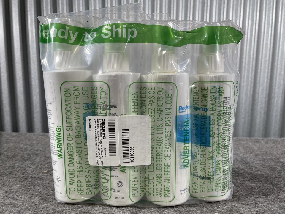 Coloplast Bedside-Care No-Rinse All-Body Wash Spray Cleanser 8oz 4-Pack COL1762 - Image 2 of 4