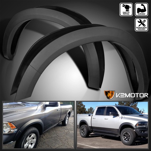 Fits 20092018 Dodge Ram 1500 Factory Style Bolt On Fender Flares