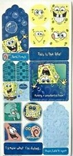 SPONGEBOB SQUAREPANTS Squidward Patrick Gary Tags Nickelodeon TV show stickers