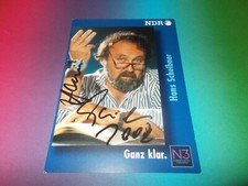 Hans Scheibner signed autograph autograph on autograph card