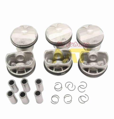 6x Pistons Rings Set Φ82mm KS CR 11:1 For BMW E60 E90 E92 323i 525i N52B25 2.5 - Picture 3 of 3
