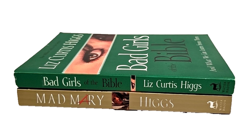 2 Liz Curtis Higgs Paperback Books Bad Girls Bible & Mad Mary 1st Edition 2001 - Picture 4 of 9
