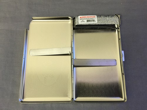 Set of 2 Lighter Replacments Fits Our Silver Single Sided Image Cases & Etched - Picture 2 of 3