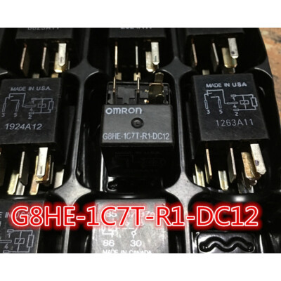 Relay G8HE 1C7T R1 DC12 Pack Of 4 12VDC 5Pins Plug In Installation Automotive