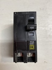 Square D QO2100CP 2 Pole 100A Plug-in Mini Circuit Breaker Warranty Refurbish￼