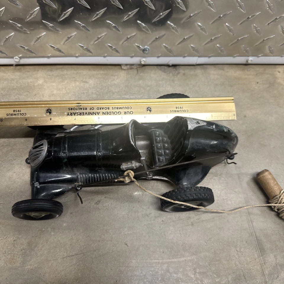 Vintage Roy Cox Thimble Drome Champion Tether Car As Is - Image 4 of 4