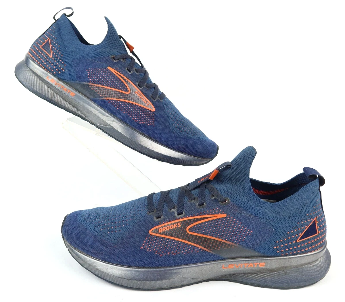 Brooks Levitate GTS 5 Running Shoes Men Size 12 Blue Orange brooks-levitate-gts-6-running-  main image 3