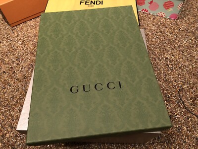 Authentic LOUIS VUITTON-GUCCI-HERMÈS-VERSACE-FENDI Empty Gift 