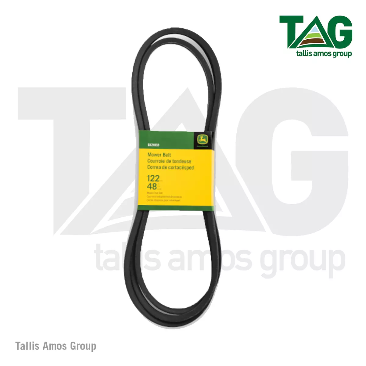 Genuine John Deere Deck Drive Belt X140 X165 X166 Z255 Z355E GX21833