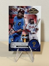 2022 Topps Gold Label Class 3 Base Brandon Marsh #14 Philadelphia Phillies