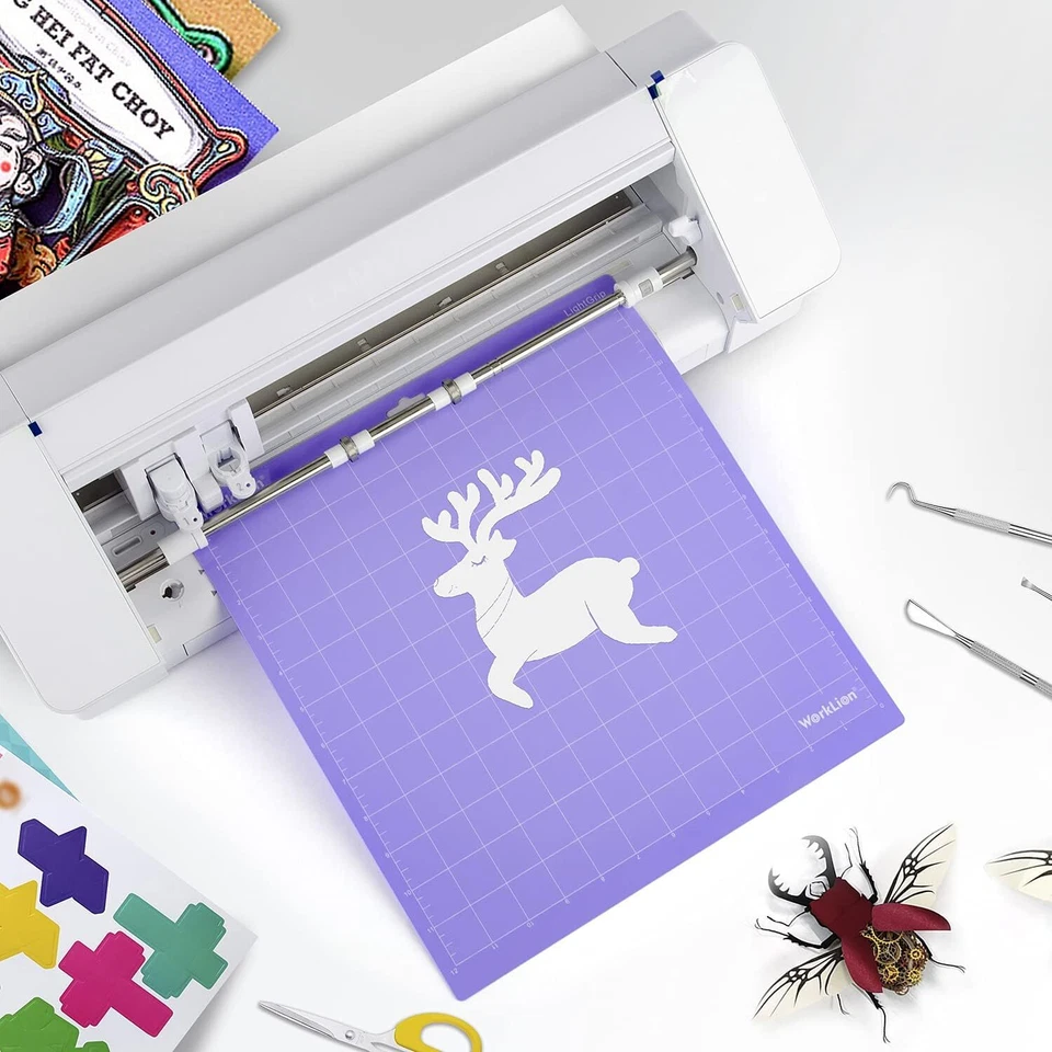 Cutting Mat Silhouette Cameo 4/3/2/1 Adhesive Sticky 12″X12″ 3PCS Standard Grip Foto 2 de 4