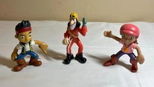 Disney Jake and the Neverland Pirates 3" Action Figures - Lot of 3