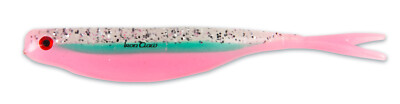 Iron Claw    Premium Split Tail NX    Pink PB Dropshot