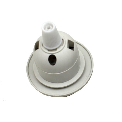 E27 Plastic Holders Edison White /Black Pendant Lamp Bulb Holder with Cord Grip - Picture 21 of 30