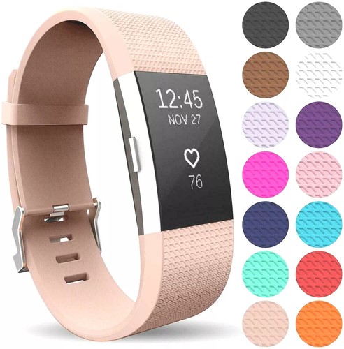 Correa de repuesto para Fitbit Charge 2 silicona TPU correa de reloj correa de reloj deportivo - Imagen 16 de 17