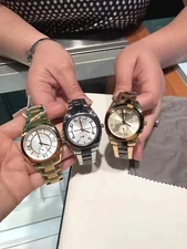 New ESQ Women’s Analog Display Swiss Quartz Gold Watch - 07101458