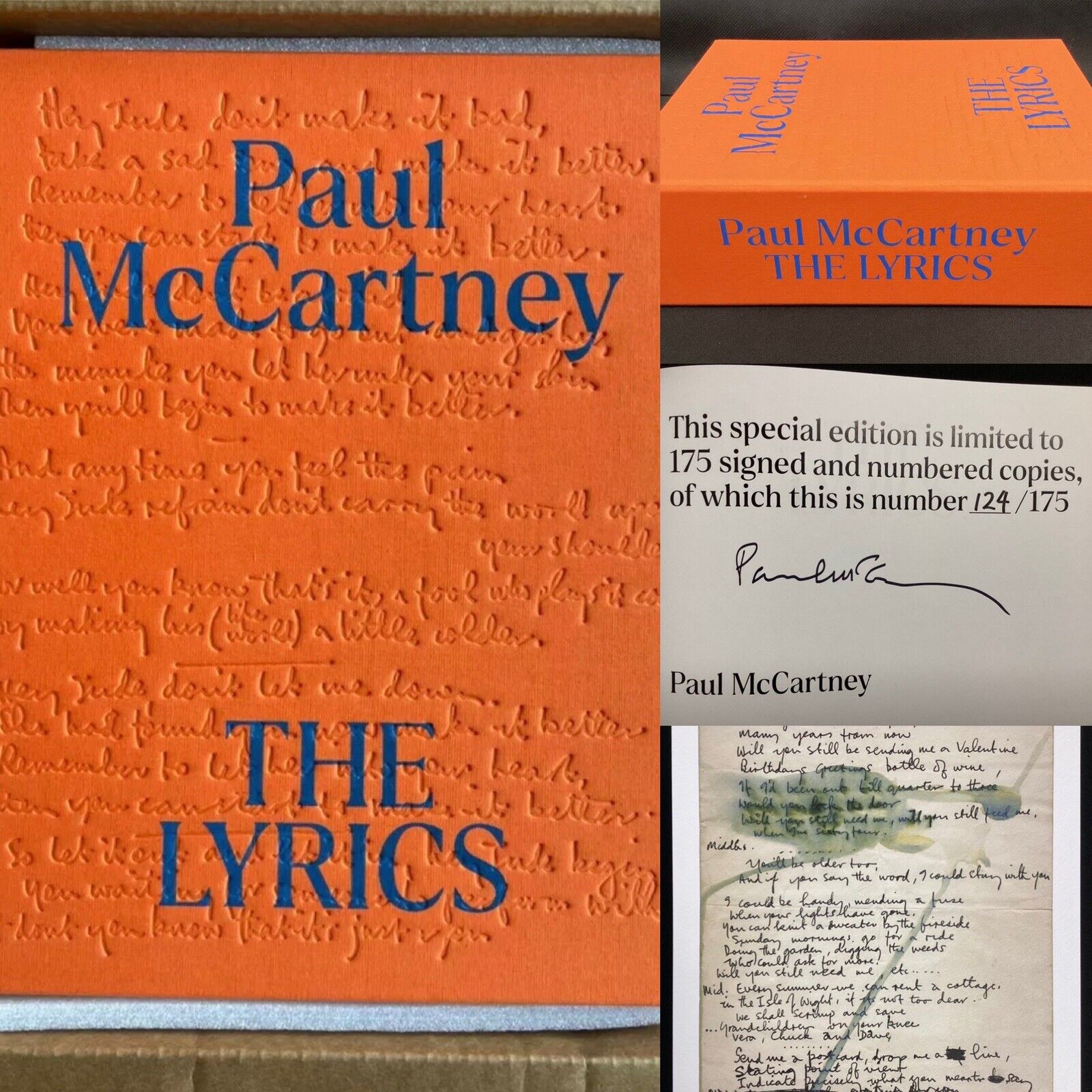 The Lyrics: 1956 to the Present by McCartney, Paul