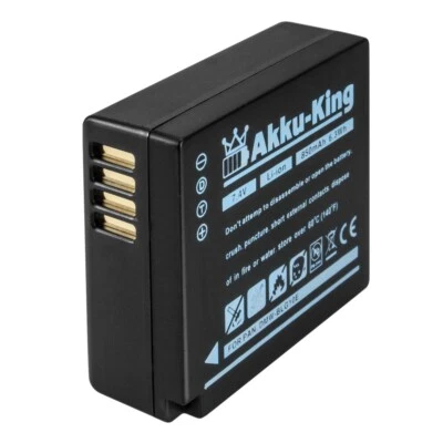 AKKU-KING Akku für Panasonic LUMIX DMC-GF6 DC-G110K - DMW-BLG10 DMW-BLG10E DMW-BLE9PP