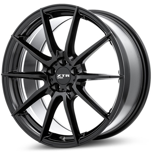 18 Inch Black Alloy Wheel Rim for Toyota Celica, RTX 83244 18x8 5x100 5Lug - Picture 4 of 4