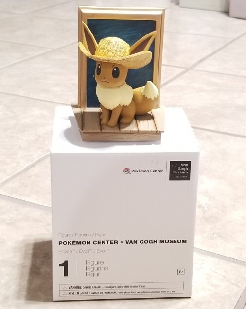 Pokemon Center x Van Gogh Museum: Eevee Inspired by Self-Portrait