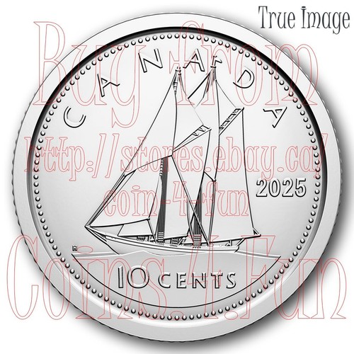 O Canada 2025 - 5-Coin Gift Card Set - $2, Unique Loonie $1, 25c, 10c, 5c - Picture 9 of 12