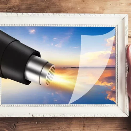 2000W Heat Gun Electric Hot Air Gun Dual Temperature LCD Display 4 Nozzles Tool - Picture 11 of 13