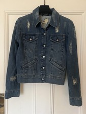 The Kooples Denim Jacket Size M/uk 10