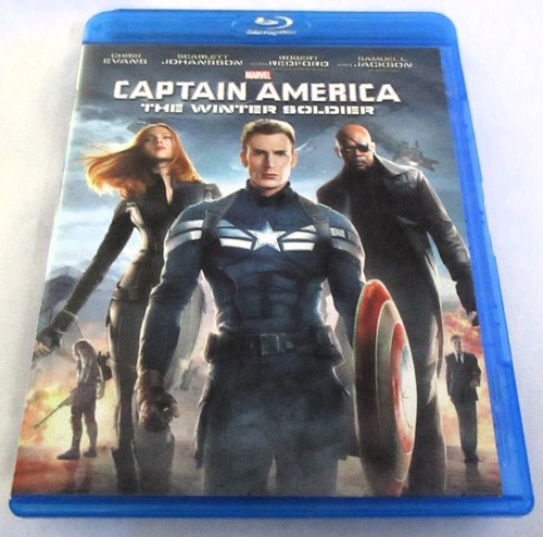 Captain America 3 Blu-Ray Lot The First Avenger Winter Soldier Civil War Marvel - Picture 4 of 7