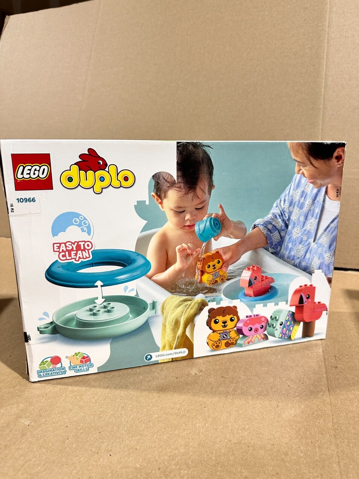 NEW LEGO DUPLO: Bath Time Fun: Floating Animal Island 10966 20pieces Infant Baby