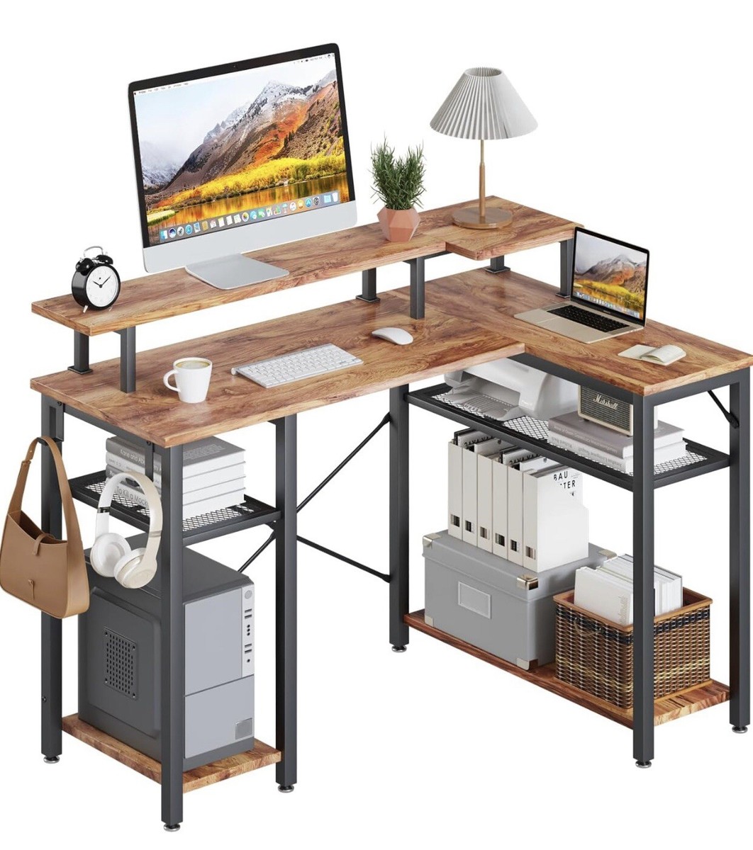 Corner Standing Computer Desk Wellington Compact Corner Desk With