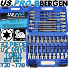 US PRO Extra Long 32pc TORX