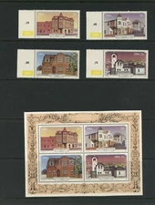 F732  Southwest Africa  1981  historic buildings   set & sheet    MNH