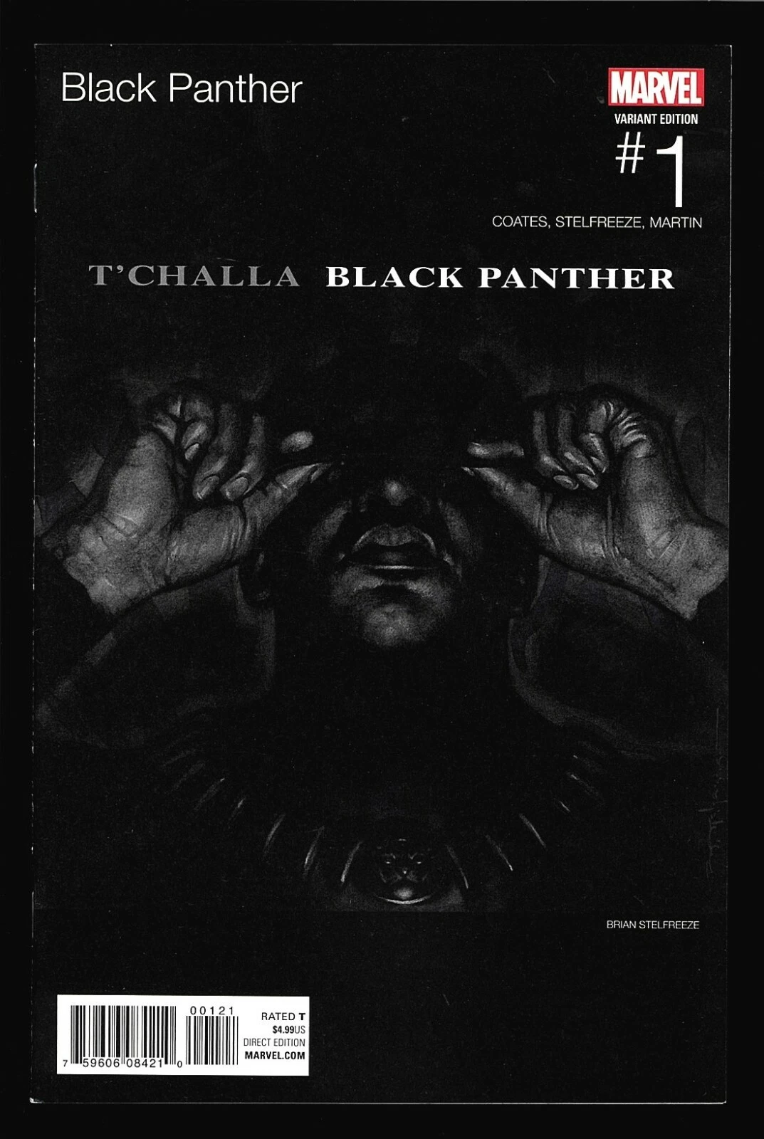 Black Panther #1 Hip Hop Variant cover Jay-Z, NM - Picture 1 of 3