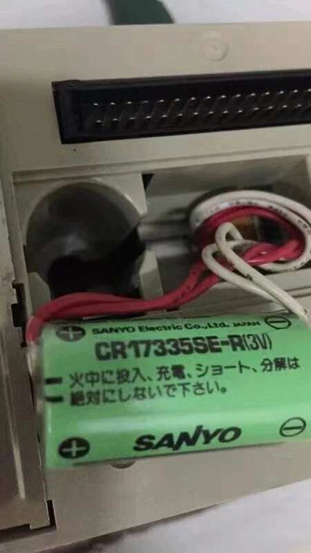 20x cr17335se-r Battery for Omron C200H-BAT09 3V PLC Battery 1700mAh with Plug - Image 3 of 4