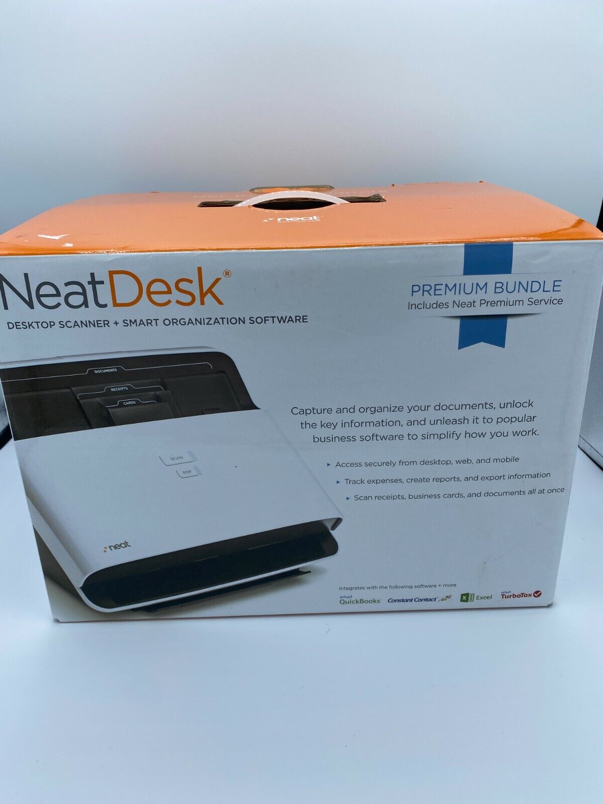 Neat Desk Scanner ND-1000 Smart Organization Software Mac & Windows Popularność sprzedaży wysyłkowej