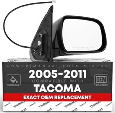 Passenger Side Mirror Replacement - Compatible with 2005-2011 Toyota Tacoma -