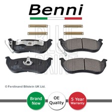 Set pastiglie freno Benni adatte a Jeep Wrangler 1996-2007 2.4 4.0 + altri modelli