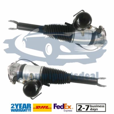 2x Rear Air Suspension Shock Struts Fit Audi A8 A8L S8 D3 4E Quattro 4E0616001Q